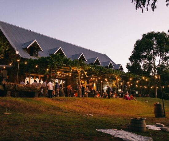 Stonebarn Reception on Verandah